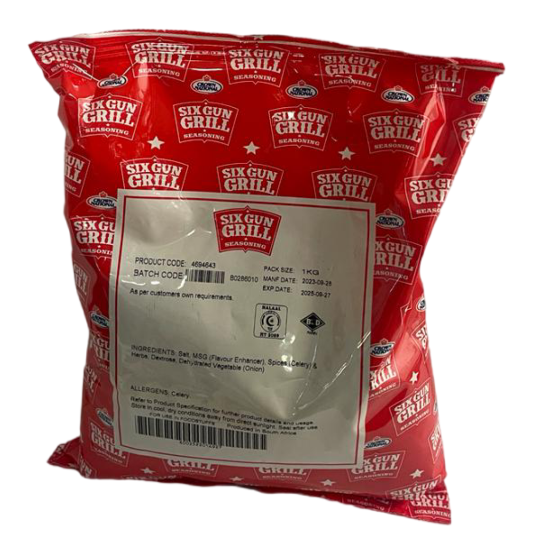 Six Gun Grill Seasoning (1KG )
